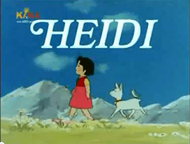 Arabisches Opening für Heidi-Anime