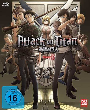 Attack on Titan Season 3 ab heute erhältlich!