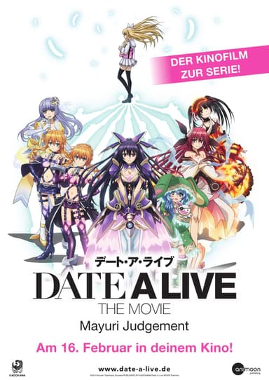 Date-A-Live-Movie ab 16. Februar in ausgewählten Kinos!